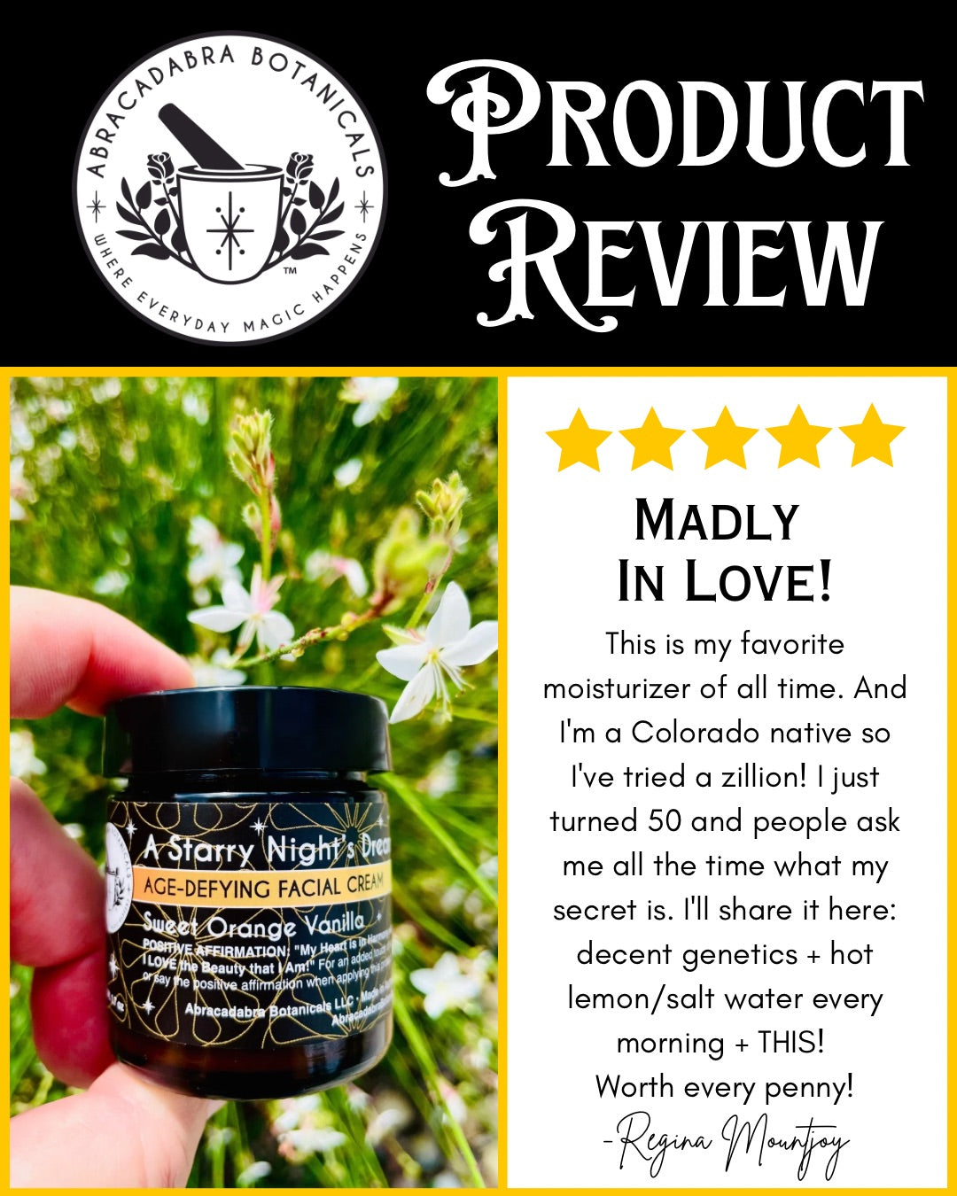 A Starry Night's Dream Age-Defying Facial Cream