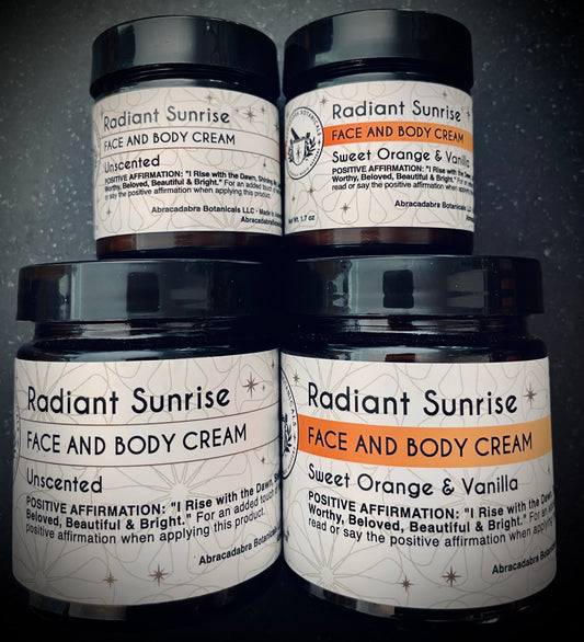 Radiant Sunrise Face and Body Cream